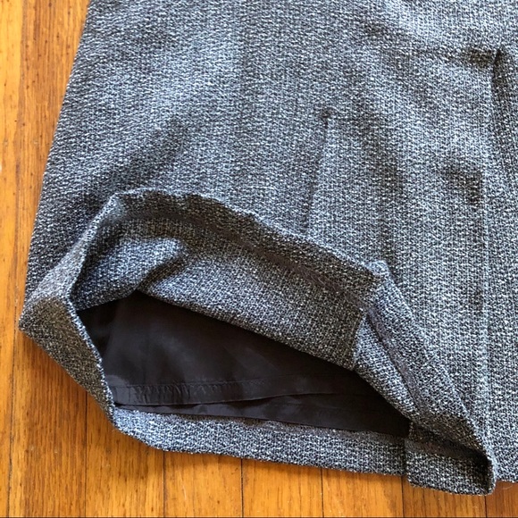 i.e. • Tweedy kilt-style gray Skirt - Picture 4 of 5